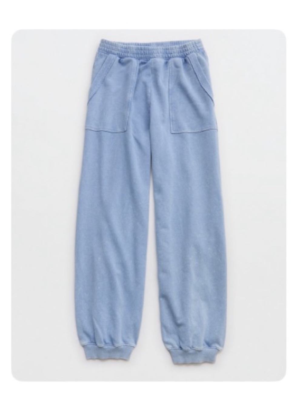 NWT aerie vacay wide leg sweatpants
